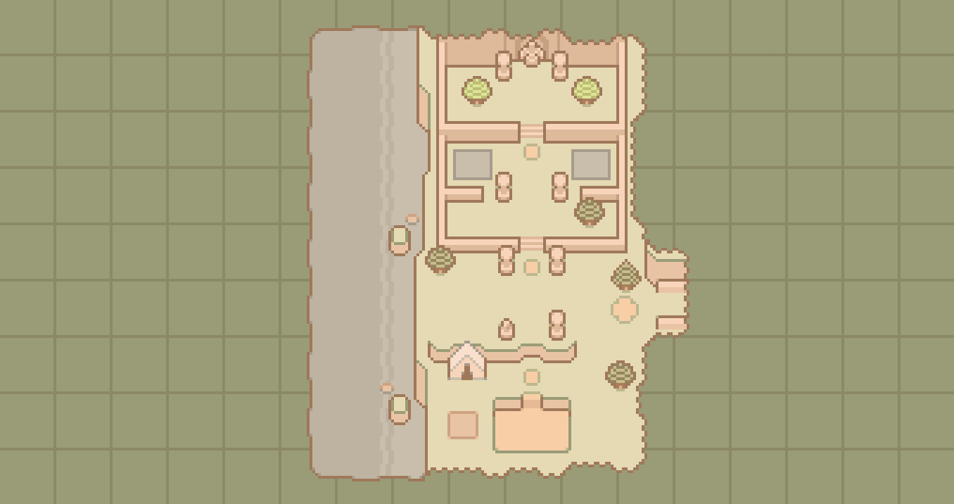 The Western Ruins area reference image